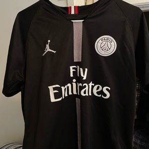 PSG soccer jersey black 2017 season authentic